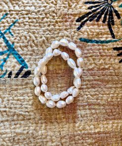 Set of Two Chunky Freshwater Pearl Bracelets