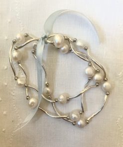 Set of Three Pearl Bracelets